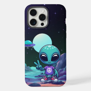 Alienígena da Paz Fofo & Nave Espacial