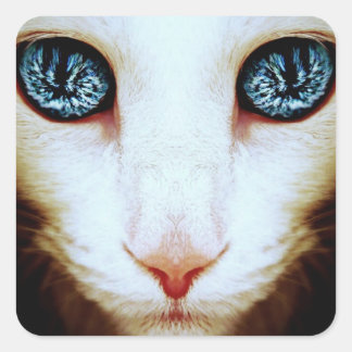 alienígena de gato - adesivos