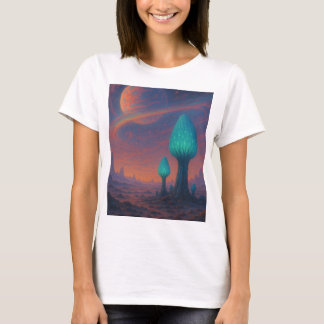 Alienígena Dreamscape Glow - Camisa de Exploração