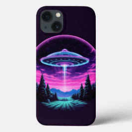 Alienígena Espacial Retrofuturista