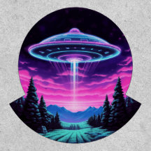 Alienígena Espacial Retrofuturista