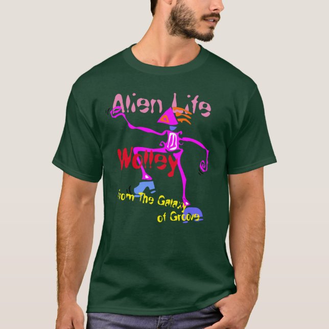 Alienígena Life, Wolley T-Shirt (Frente)