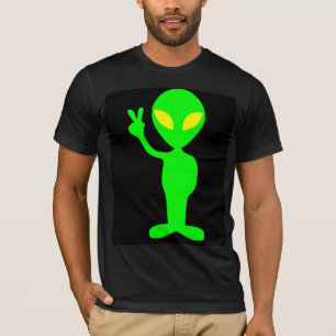 ALIENÍGENA MARTIAN GREEN MAN T-SHIRTS CAMISETAS