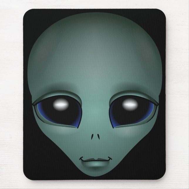 Alienígena Mouse Pad Cute Alienígena Mousepads Per (Frente)