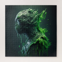 Alienígena quebra-cabeça