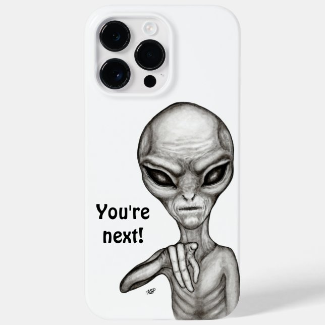 Alienígena ruim, você é a próxima! (Verso)