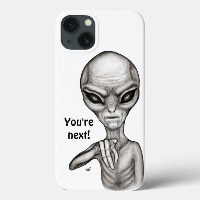 Alienígena ruim, você é a próxima! (Verso)