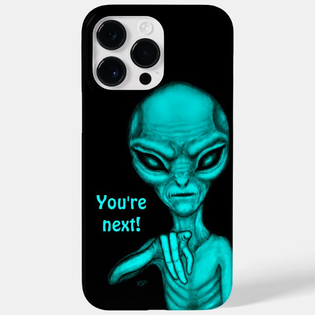 Alienígena ruim, você é a próxima! (Verso)