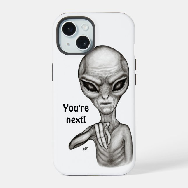 Alienígena ruim, você é a próxima! (Verso)