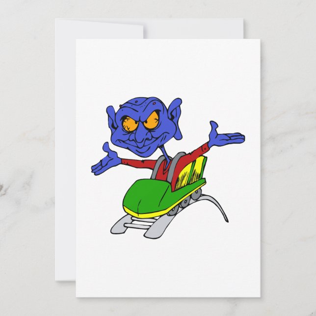 Alienígena sem porta copos (Frente)