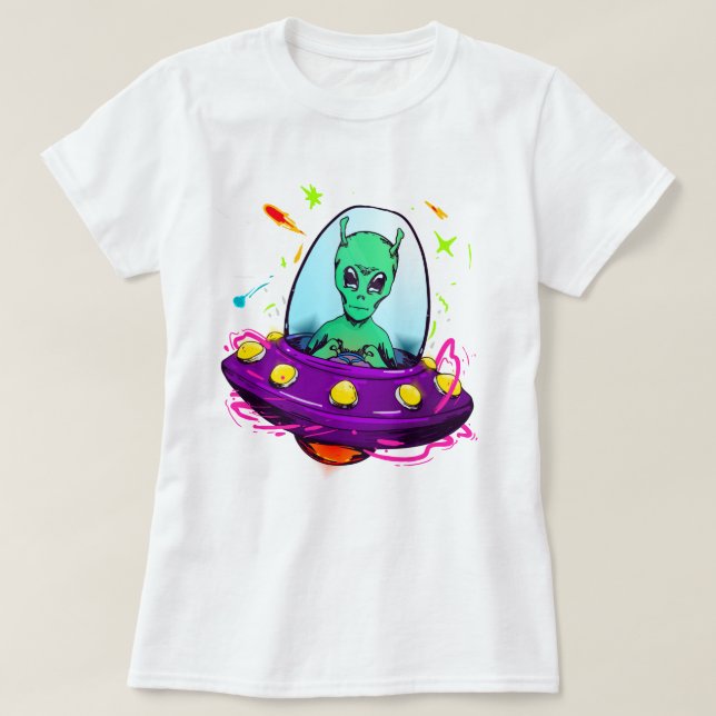 Alienígena T-Shirt (Frente do Design)