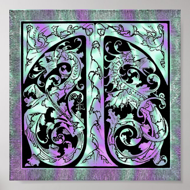 Alienígena Verde, Dragão Poster (Frente)