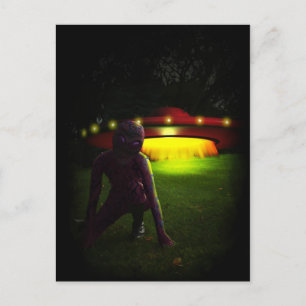 Aliens lançaram cartão postal