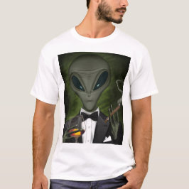 Aliens Têm Camisa T Classe