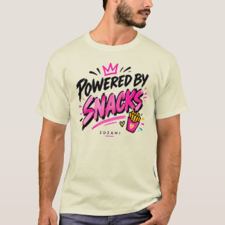 Alimentado por Snacks – Camiseta Unisex Amante de