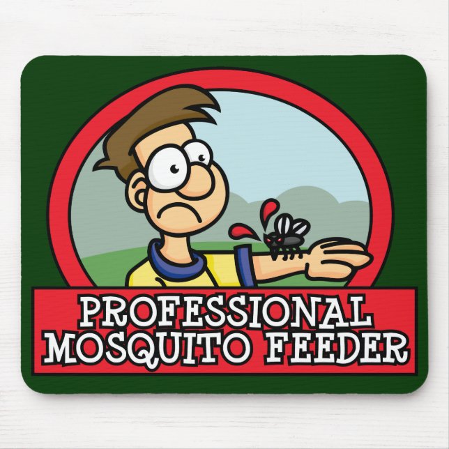Alimentador profissional Mousepad do mosquito (Frente)