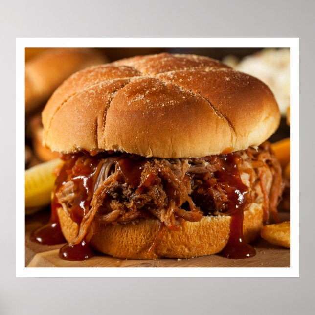 Alimente-me agora Poster de churrasco - SRF (Frente)