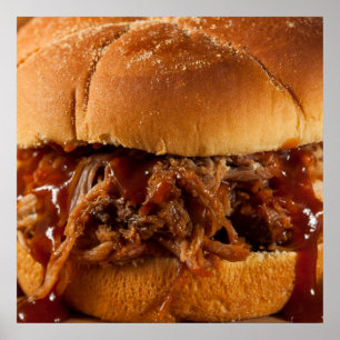 Alimente-me agora Poster de churrasco - SRF