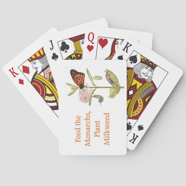 Alimente os Monarcas, Cartas de Baralho Plante Sal (Verso)