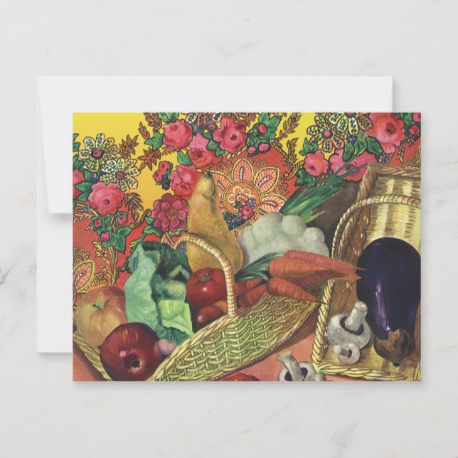 Alimentos Orgânicos, Legumes de Jardim, Flores em  (Frente)