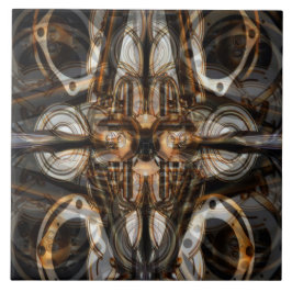 Alinhado para o azulejo de Steampunk