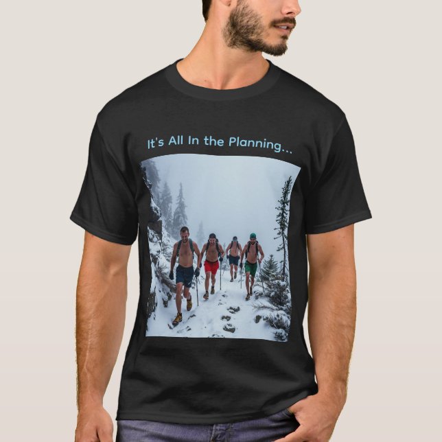 All About Planning T-Shirt  (Frente)