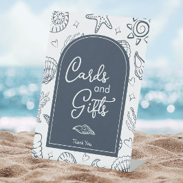 All I Sea is Love Navy Blue Cards and Gifts 