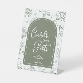 All I Sea is Love Sage Green Cards and Gifts