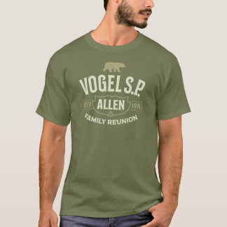 Allen Family Reunion Green T-Shirt