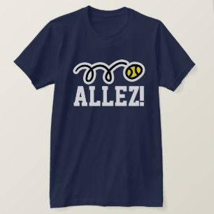 Allez! camiseta tênis com ditado francês no trib