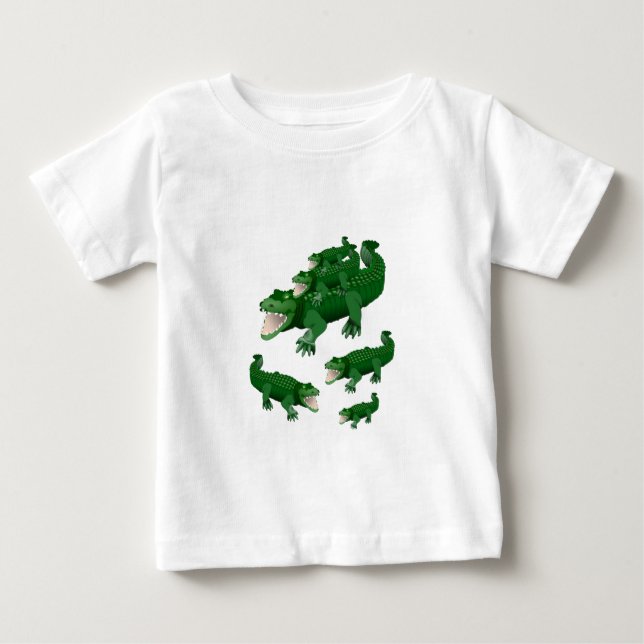 Alligador Baby T-Shirt (Frente)