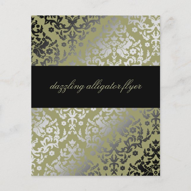 Alligador Damask 311-Dazzling (Frente)