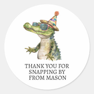 Alligator - adesivos personalizados do partido Obr