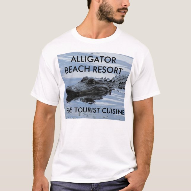 Alligator Beach Resort T-Shirt (Frente)