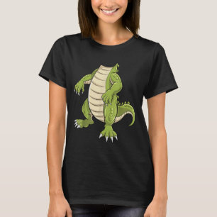 Alligator Camisa Adultos Homens Mulheres Crocodilo