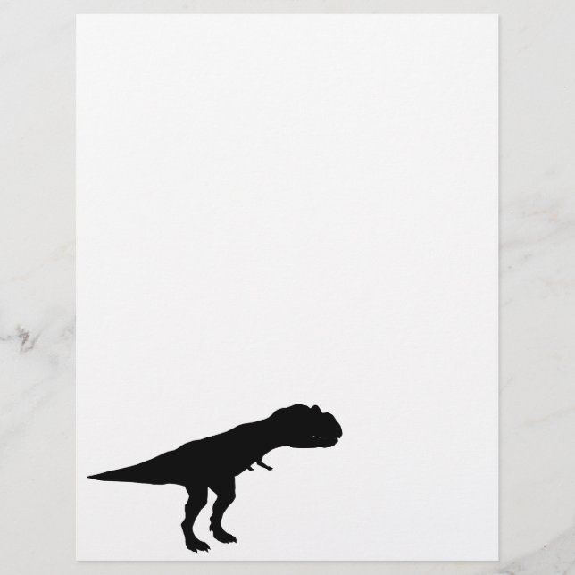Allosaurus Silhouette (Frente)