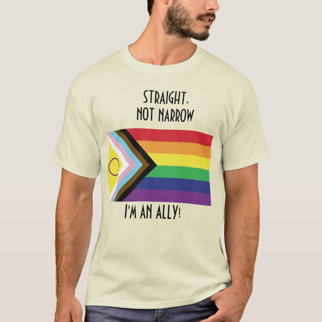 Ally for LGBTQ T-Shirt (Frente)