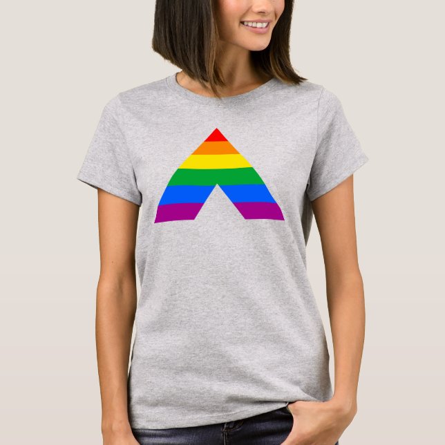 Ally Pride A - Símbolo T-Shirt (Frente)