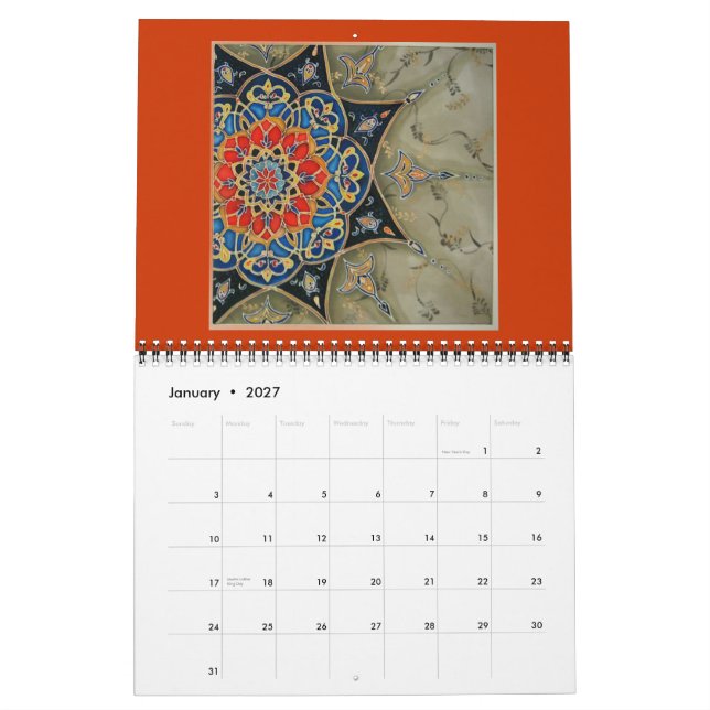 Alma da seda! Calendário (Jan 2027)