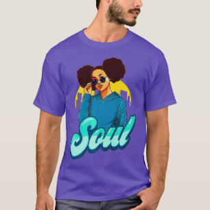 Alma de Funk 70S Camisa Vintage Disco Retroativo A