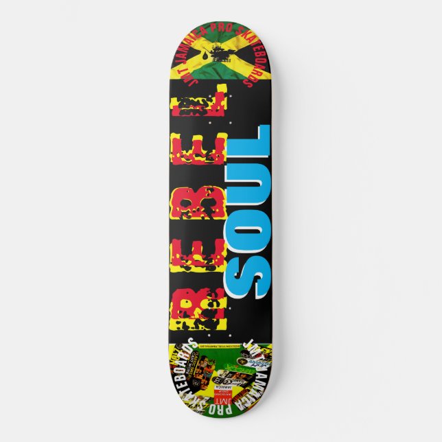 ALMA REBELDE 8 1/4" Skateboard Deck (Frente)