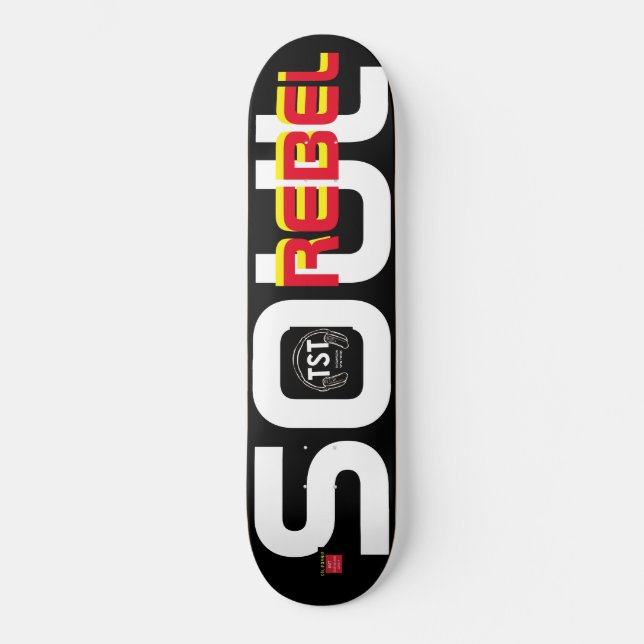 ALMA REBELDE Skateboard (Frente)