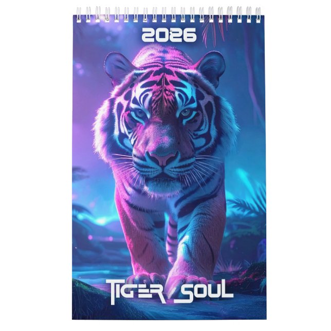 ALMA TIGER - 2026 - Calendário (Capa)