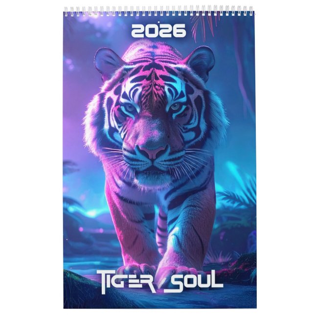 ALMA TIGER - 2026 - Calendário (Capa)