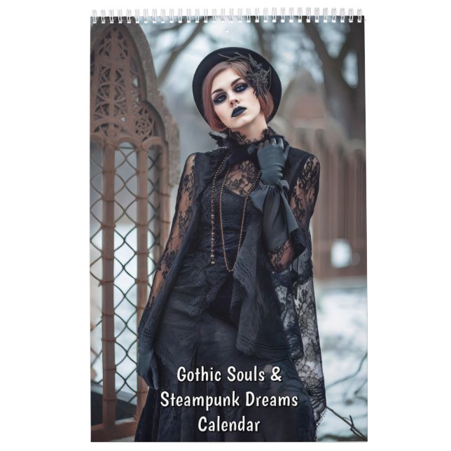 Almas Góticas & Sonhos Steampunk – Calendário (Capa)