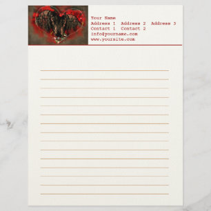 Almas Mates - Cabeça Letterhead, Papel de carta