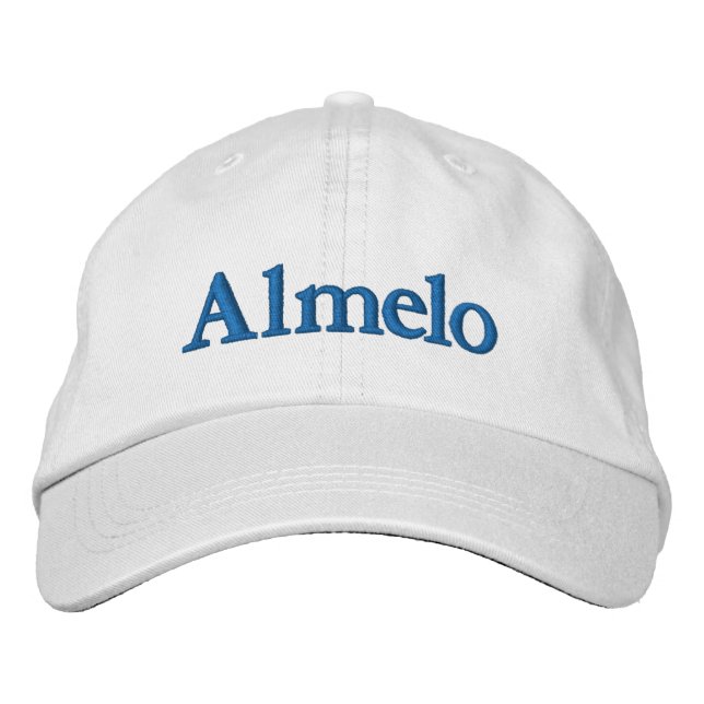 Almelo Bordado Boné de Baseball (Frente)