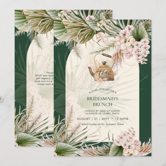 Almoço de Chá de panela da FESTA Pampas Grass (Frente/Verso)