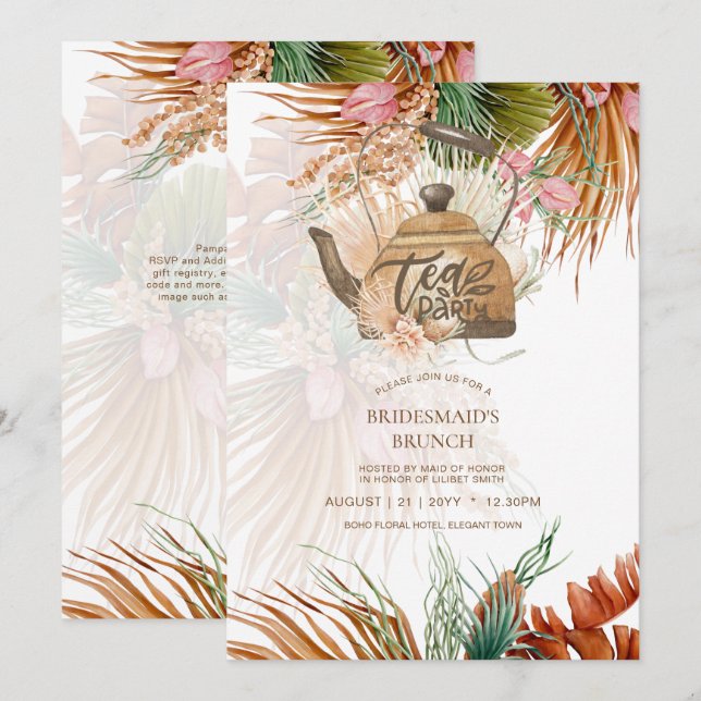 Almoço de Chá de panela da FESTA Pampas Grass (Frente/Verso)