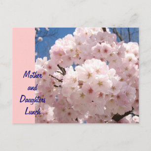 Almoço de mães e filhas! Anúncio de Convite